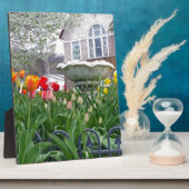 春チューリップ フォトプラーク (側面)