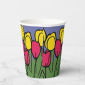 春チューリップ 紙コップ (右)
