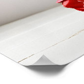 春チューリップforバレンタイン ポスター (角)