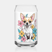 春チワワ ガラス缶 (裏面)