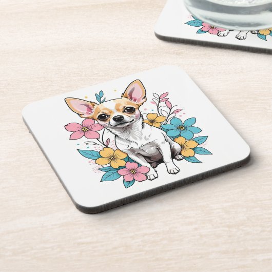 春チワワ コースター (左側)