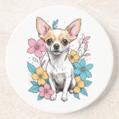 春チワワ コースター (正面)