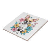 春チワワ タイル (側面)