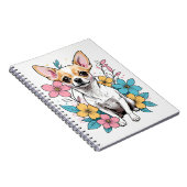 春チワワ ノートブック (右側)