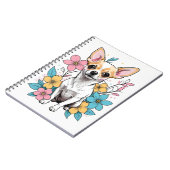 春チワワ ノートブック (左側)