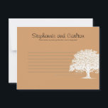 春ツリーブラウン/ホワイト書き込み可能アドバイスカード アドバイスカード<br><div class="desc">これらの愛らしい書き込み可能なアドバイスカードは、任意の結婚に完璧な追加である。チップのシャーパイペンと一緒にこれらのカードを単に素晴らしお客様に渡す。お客様は新しい書新婦と新郎のアドバイスを下げることができます。これらの用紙は、光沢のある超重量重量120ポンドのカバー素材（カードストック）に4.25インチx 5.6インチのサイズで印刷される。私たちは、このデザインに専念する全体のラインを私たちのザズル店で結婚は、招待状(5x7)、返品ラベル、郵送ラベル、封筒用シール、郵便切手、カップケーキを選ぶ、ウォーターボトルラッパー、ハーシーの1.55ozを含む。大きなバーラッパー、ハーシーのミニチュアバッグラッパー、電子レンジのポップコーンアドバイスラッパー、書き込み可能座席表、グッズバッグトッパー、FLATサンキューカード(4x5)、HAPPEDサンキューカード(4x5)、メッセージカード、メニューカード、ミントマッチブック、棒つきキャンデーカバー、ブックマーク、ビンゴカードマーカー、ビンゴカード呼び出しシート、書き込み可能カード(4x5)、など。</div>