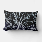 春ツリーブルー ランバークッション (正面)