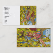 春ツリーブロッサムフェアリー 名刺 (正面/裏面)