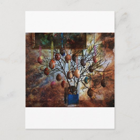 春ツリー恵み ポストカード (正面)