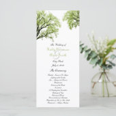 春ツリー2結婚式 プログラム (スタンド正面)