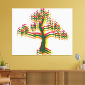 春ツリー キャンバスプリント (インサイチュ (リビング))