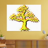 春ツリー キャンバスプリント (インサイチュ (リビング))