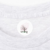 春ツリー ラベル (貼付)