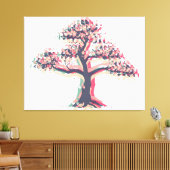 春ツリー#2 キャンバスプリント (インサイチュ (リビング))
