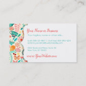 春ティーガーデン名刺 名刺 (裏面)