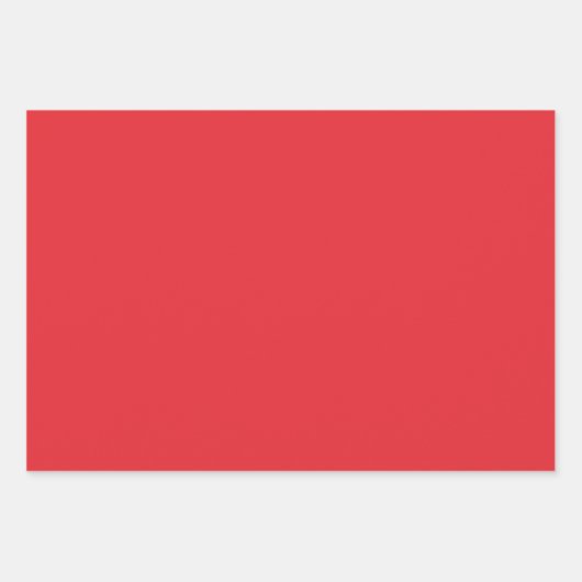 春ティーパーティーレッドティーポットとバラ ラッピングペーパーシート (正面3)