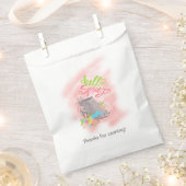 春ティーパーティー フェイバーバッグ (クリップ留めされた状態)