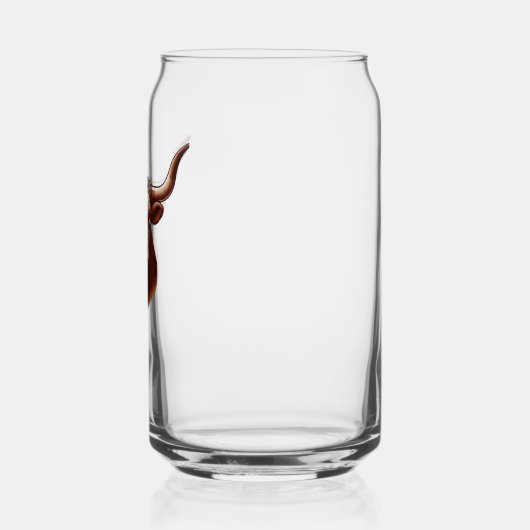 春テキサス州longhorn ガラス缶 (右)