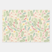 春テーマ3花柄 ラッピングペーパーシート (正面3)