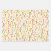 春テーマ3花柄 ラッピングペーパーシート (正面2)