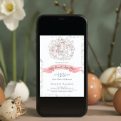 春ディアバニーブランチ&エッグ狩りイースター 招待状