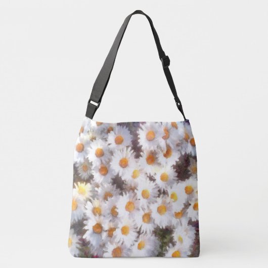 春デイジーワイルドフラワーウォーターの色 クロスボディバッグ (裏面)
