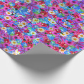 春デイジー包装紙 ラッピングペーパー (角)