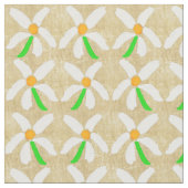 春デイジー布 ファブリック (クローズアップ)