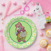 春デイジー格言 ペーパープレート (パーティー)