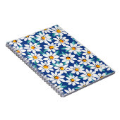 春デイジー:トレンディー花柄。 ノートブック (右側)