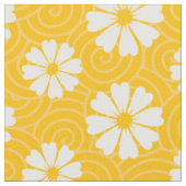 春デイジー ファブリック (クローズアップ)