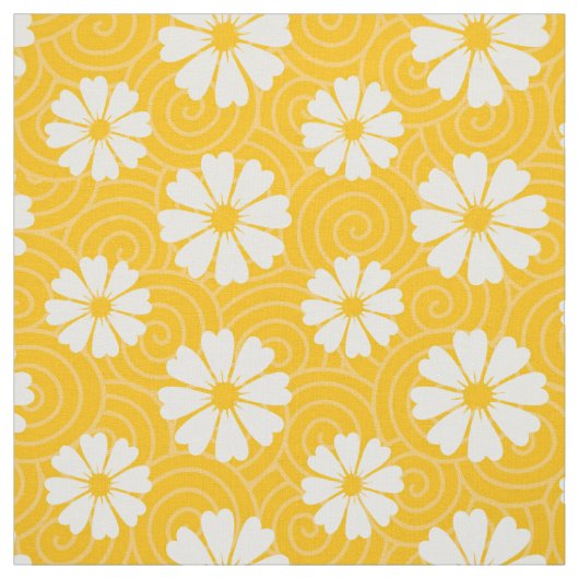 春デイジー ファブリック (見本)
