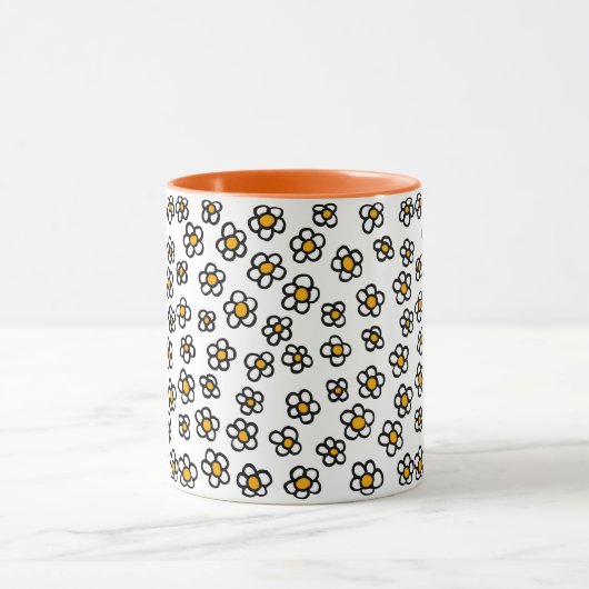 春デイジー マグカップ (中央)