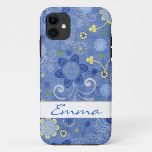 春デニム iPhone 11 ケース