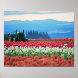 春トラクタ ポスター