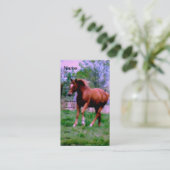 春ドリームスソレルトロット 名刺 (スタンド正面)