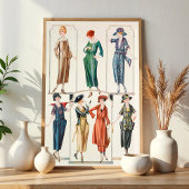 春ドレス。(1920) ポスター