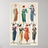 春ドレス。(1920) ポスター (正面)