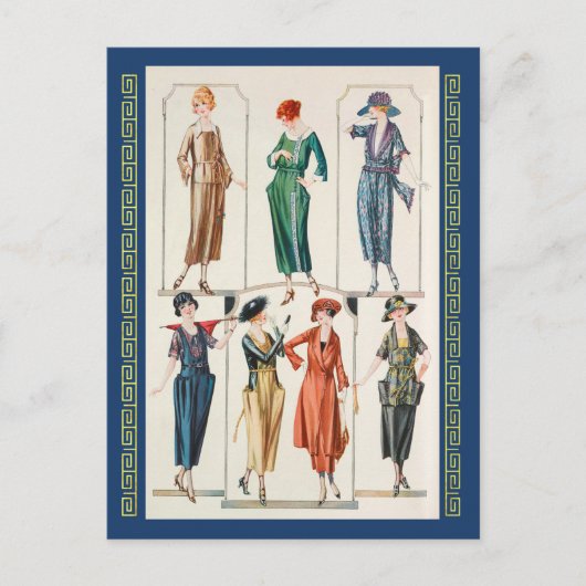 春ドレス。(1920) ポストカード (正面)