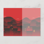 春ナイ中国のト丑2021年正月HHP 案内ポストカード (裏面)