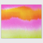 春ネオン包装紙 ラッピングペーパー (フラット)