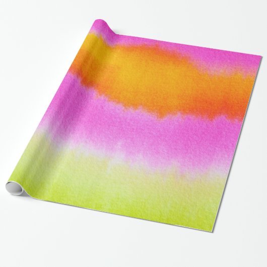 春ネオン包装紙 ラッピングペーパー (アンロールド)