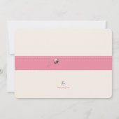 春ハスプルング招待状 招待状 (裏面)