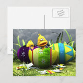 春ハッチング ポストカード (正面/裏面)