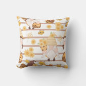 春ハニーガーデン格言パターン クッション (正面)