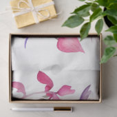 春ハミングバードと明るい色の花 薄葉紙 (ギフト)