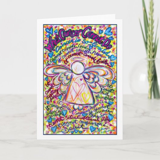 春ハートがんエンゼルカード カード (正面)