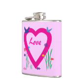 春ハートバレンタイン フラスク (左)