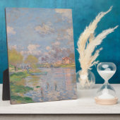 春バイセーヌバイモネ印象派 フォトプラーク (側面)