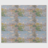 春バイセーヌバイモネ印象派 ラッピングペーパー (フラット)